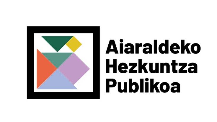 Aiaraldeko hezkuntza publikoko ikastetxeek logoa sortu dute euren elkarlana ikusarazteko