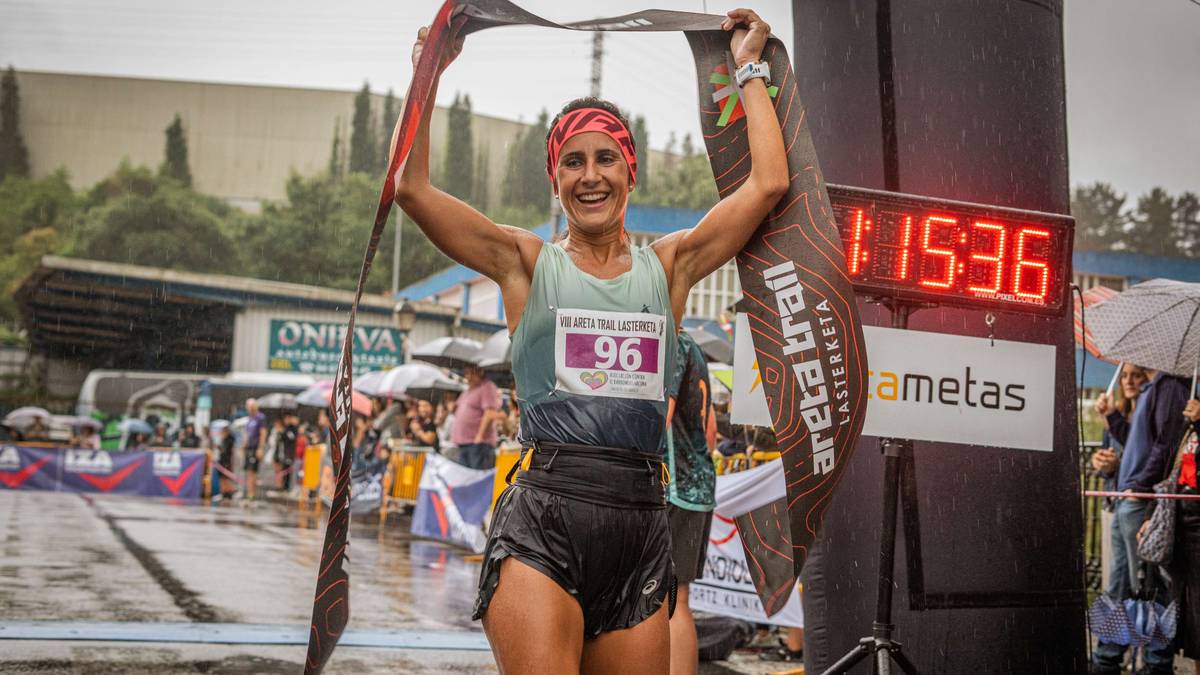 Ehunka korrikalarik euri jasari egin diote aurre Areta Trail lasterketaren VIII. edizioan