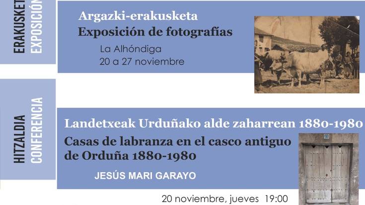 Urduñako Alde Zaharreko laborari ohiekin solasaldia