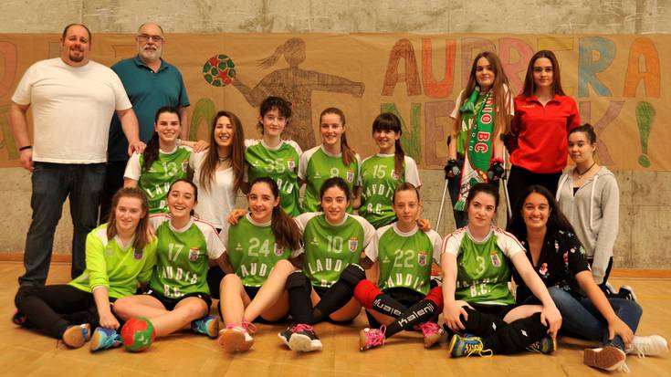 Laudio Eskubaloi taldea 2. izan da berriz Arabako Kopan