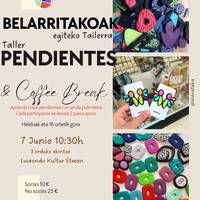 Belarritakoak egiteko tailerra + kafea
