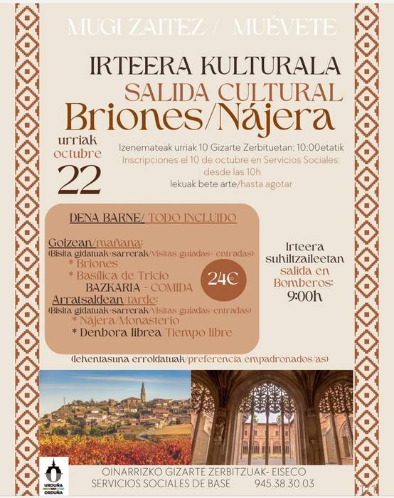 Briones / Najerara irteera kulturala