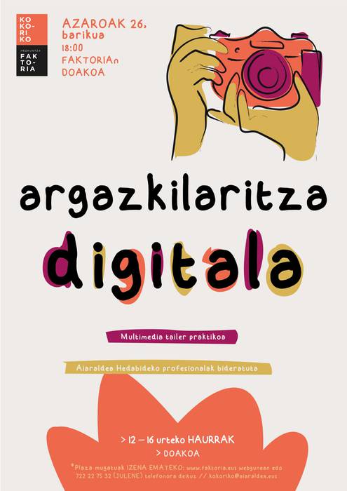 Argazkilaritza digitala