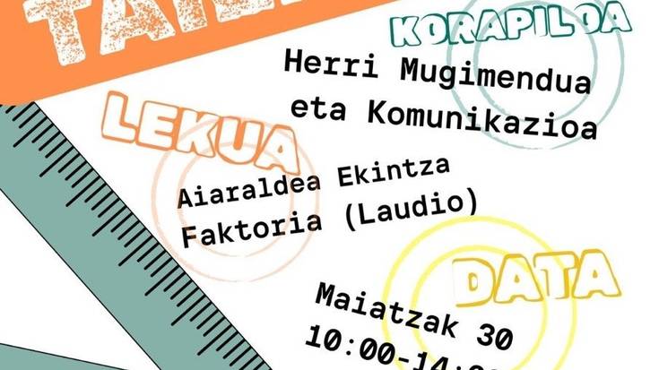 Herri Mugimenduen korapikoak askatzeko treseni buruzko tailerrak