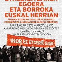 'Etxebizitzaren egoera Euskal Herrian'