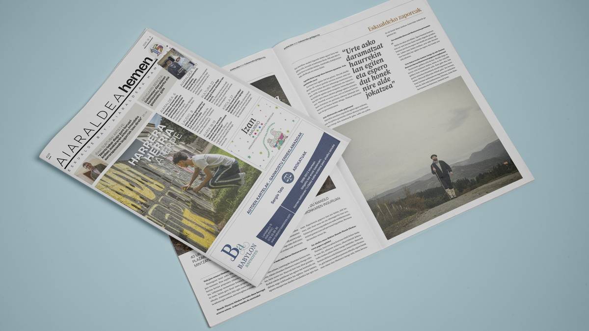 Gabonetako gehigarri bereziarekin, kalean da urteko azken Aiaraldea Hemen hamabostekaria