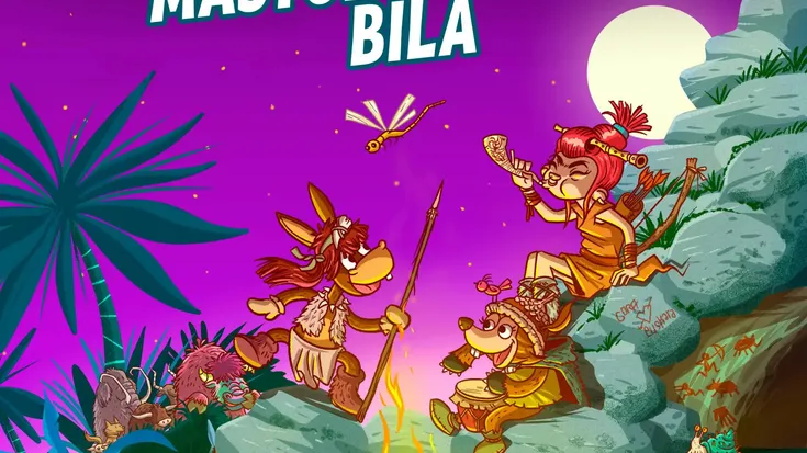 'Bisonte-mastodontearen bila'