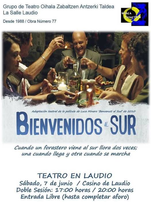 'Bienvenidos al sur'