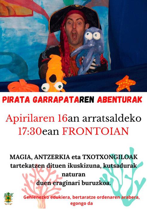 'Pirata Garrapataren abenturak'