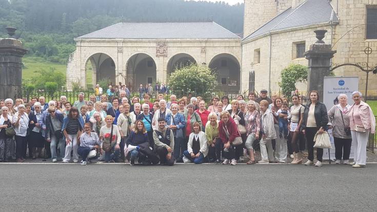 San Vicente de Paul elkarteak Arteko Gure Aman egin ditu urteko topaketak