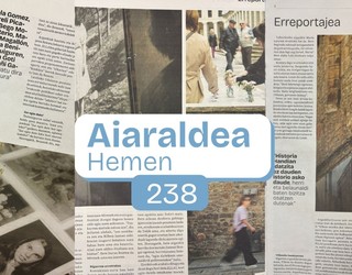 Aiaraldea Hemen hamabostekariko erreportaje baten atzean dagoen guztia ezagutu nahi?