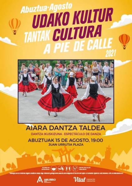 Aiara Dantza Taldearen emanaldia