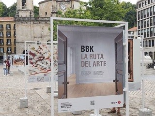 Urduñan eskainiko da "La Ruta del Arte BBK Artearen Ibilbidea" erakusketa urriaren 21etik 28ra