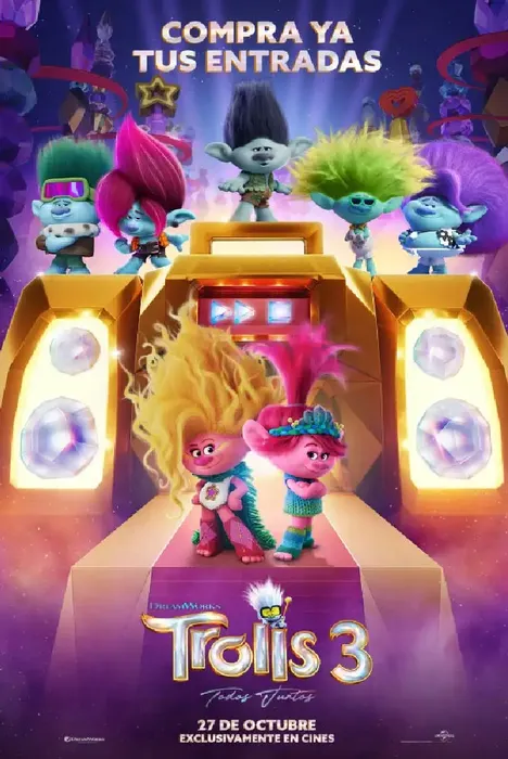 'Trolls 3: Todos juntos'