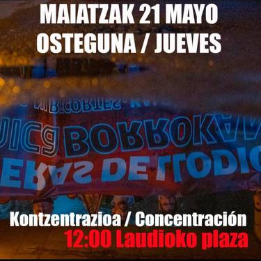 Maderas de Llodioko langileen elkarretaratzea