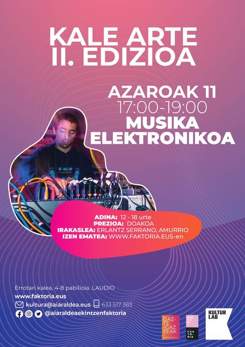 Musika Elektronikoa tailerra