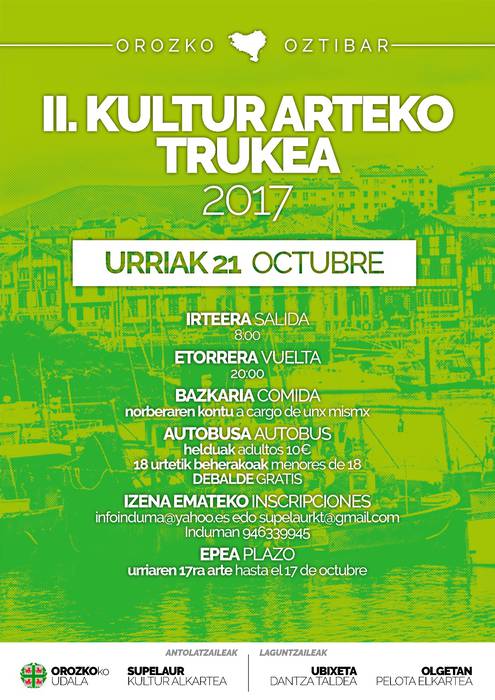 II. Kulturarteko trukea (izena emateko azken eguna)