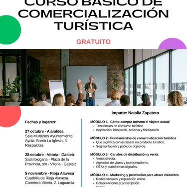 Merkaturatze turistikoari buruzko oinarrizko ikastaroa