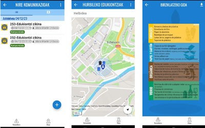 Dagoeneko eskuragarri dago Nerbioi-Ibaizabal eskualdeko hondakinak biltzeko zerbitzuaren mugikorreko aplikazioa
