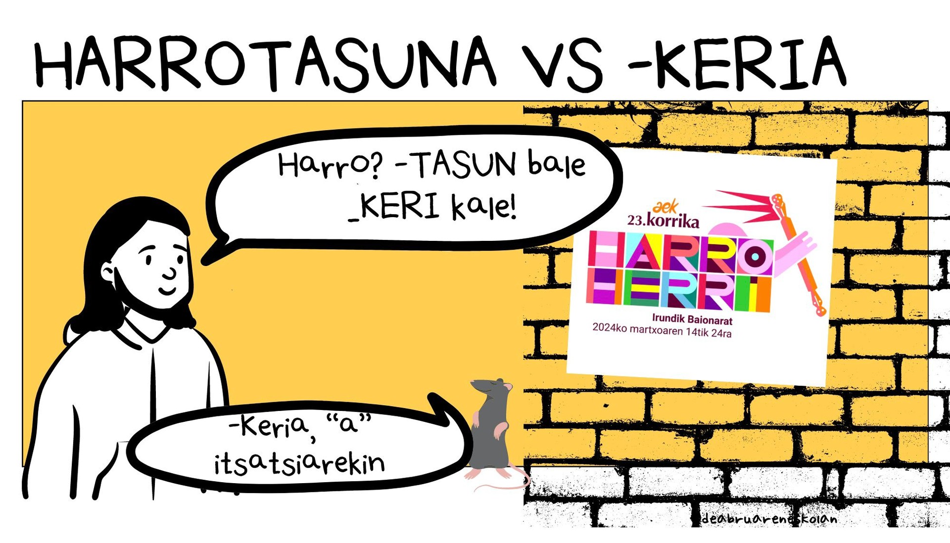 Harrotasuna vs -keria