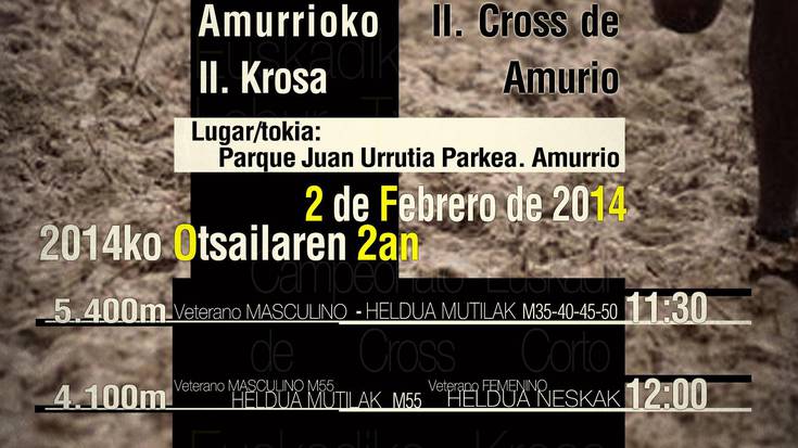 Amurrioko II Krosa: Euskadiko Kross Labur eta Beteranoen Txapelketa