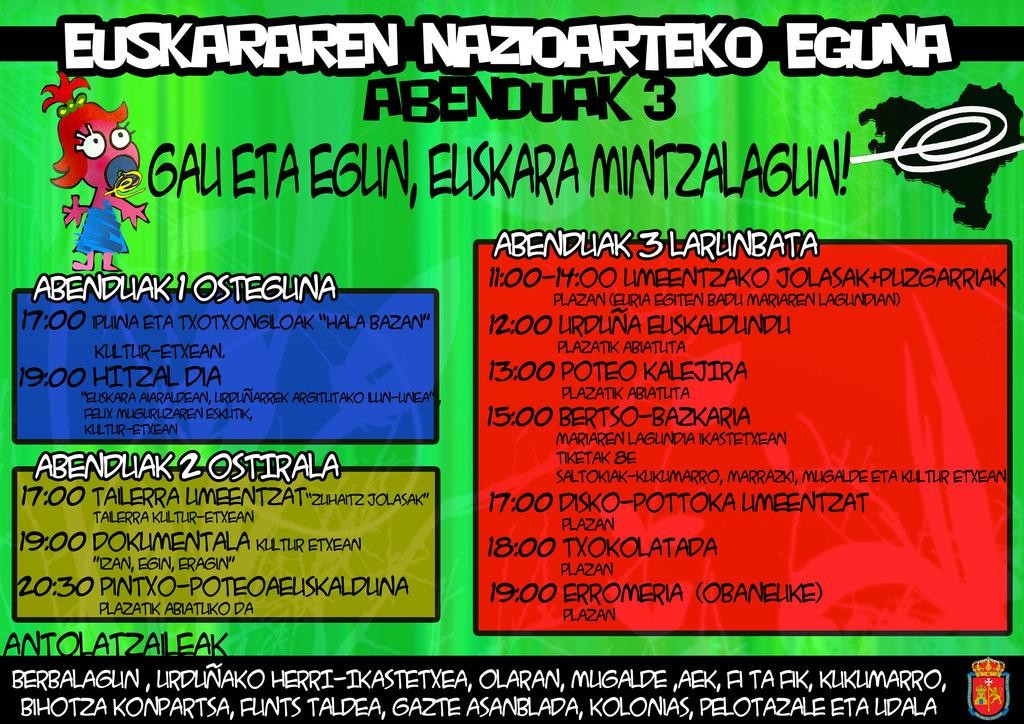 Euskararen Nazioarteko Eguna Urduñan