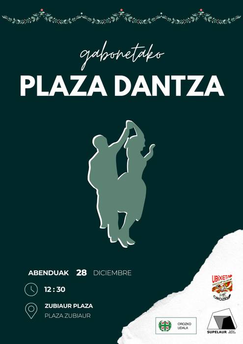 Gabonetako plaza dantza