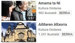 Batxilergo 1. mailako ikasle batzuek Kultura Ondarea 2. lehiaketan parte hartu dute