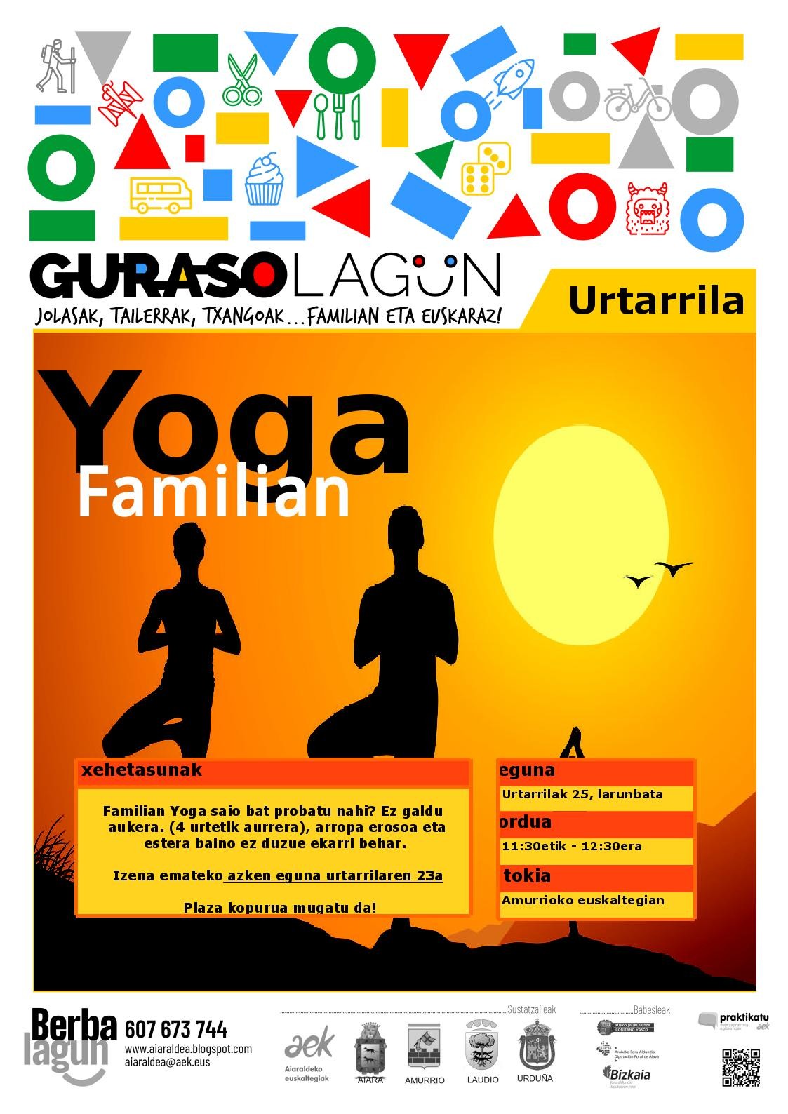 YOGA SAIOA FAMILIENTZAT