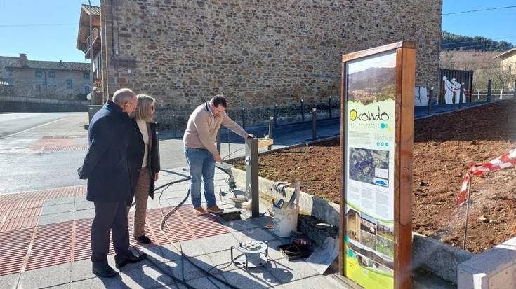 Arabako ahaldun nagusia Aiaran eta Okondon egon da, bertako lanak bisitatzen