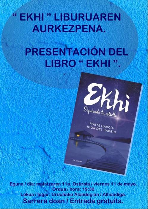 Liburu aurkezpena: Ekhi