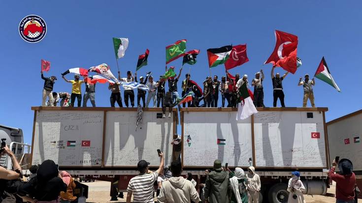 Global Sumud Konboia blokeatuta dago Libian, eta egoeragatik kezka adierazi du Laudioko Udalak