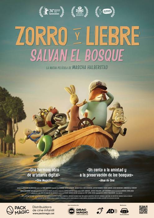 'Zorro y liebre salvan el bosque'