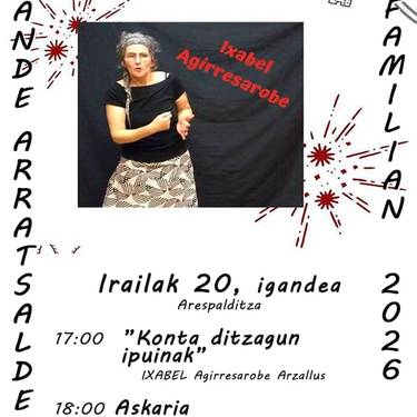 Igande Arratsaldeak Familian: Konta ditzagun ipuinak