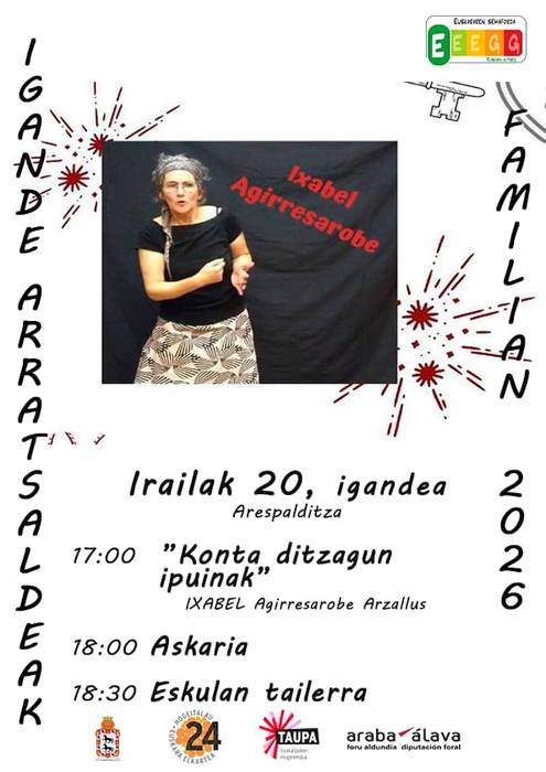 Igande Arratsaldeak Familian: Konta ditzagun ipuinak