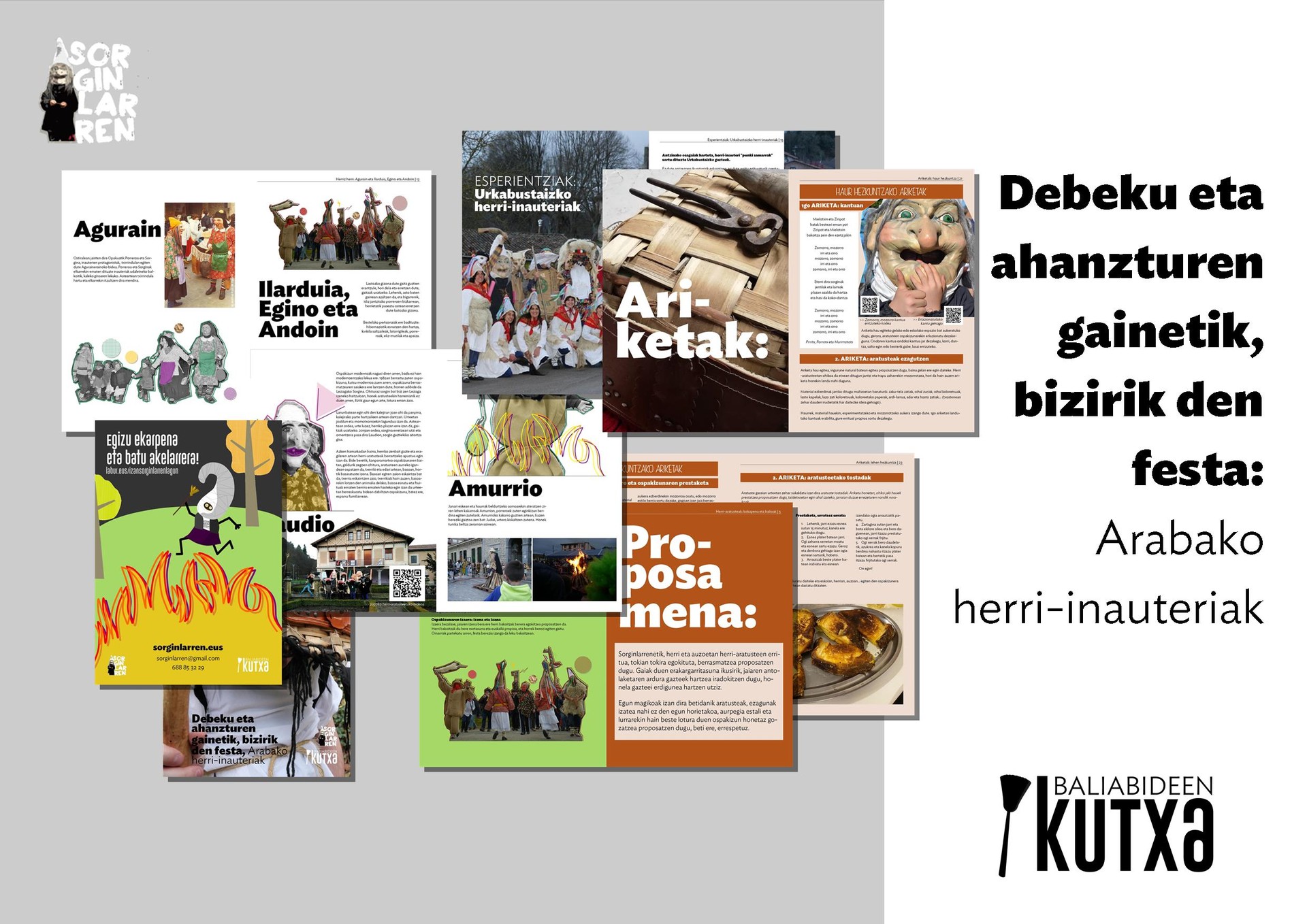 "Debekuen eta ahanzturaren gainetik, bizirik den festa: Arabako herri-inauteriak" txostena sortu dugu