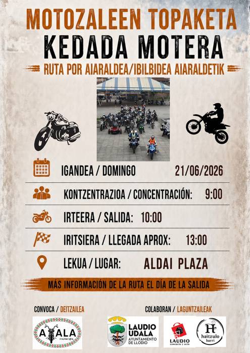 Motozaleen topaketa