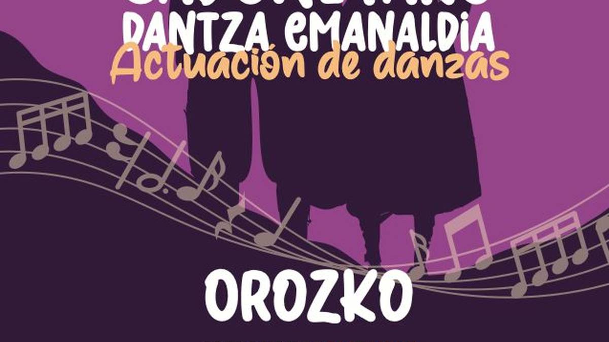 Gabonetako dantza emanaldia