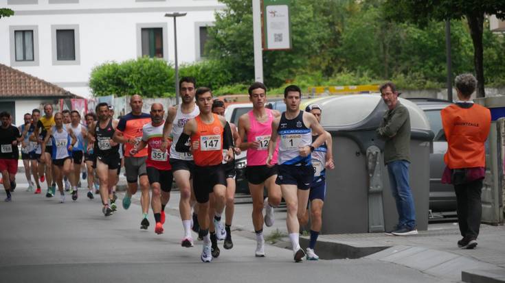 Besaide Astobiza eta Koldo Ayesta gailendu dira 10K Laudio lasterketan