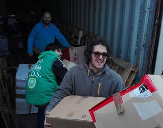 Aiaraldeak 1.102 kilo arroz bildu ditu Lesboseko errefuxiatuen kanpamendurako