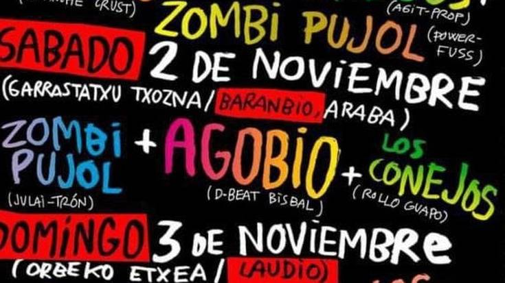 Zombi Pujol + Agobio + Los Conejos