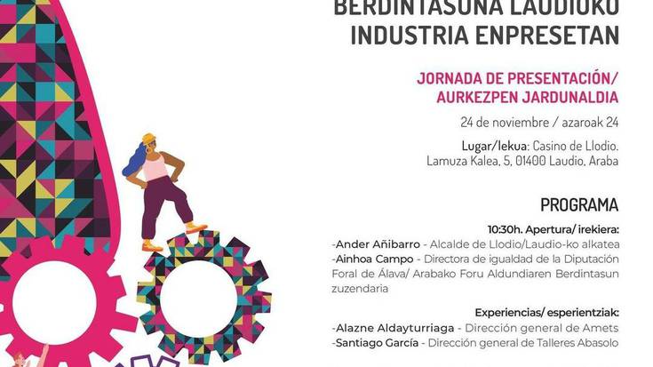 Berdintasuna Laudioko industria enpresetan