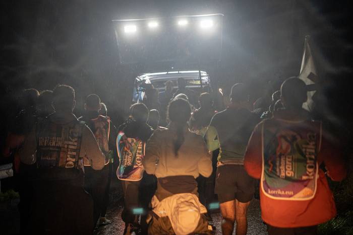 Burgosetik sartu da Korrika  2 1774594734556