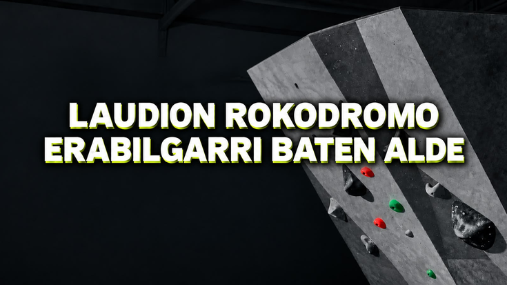 Guztiontzako udal rokodromo baten alde