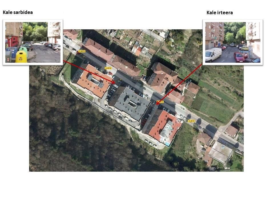 Landaluze 17-27ko auzokideek errepidea norabide bakarreko izatea erabaki dute