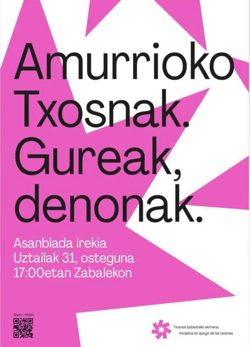 'Amurrioko Txosnak, gureak, denonak' bilera irekia