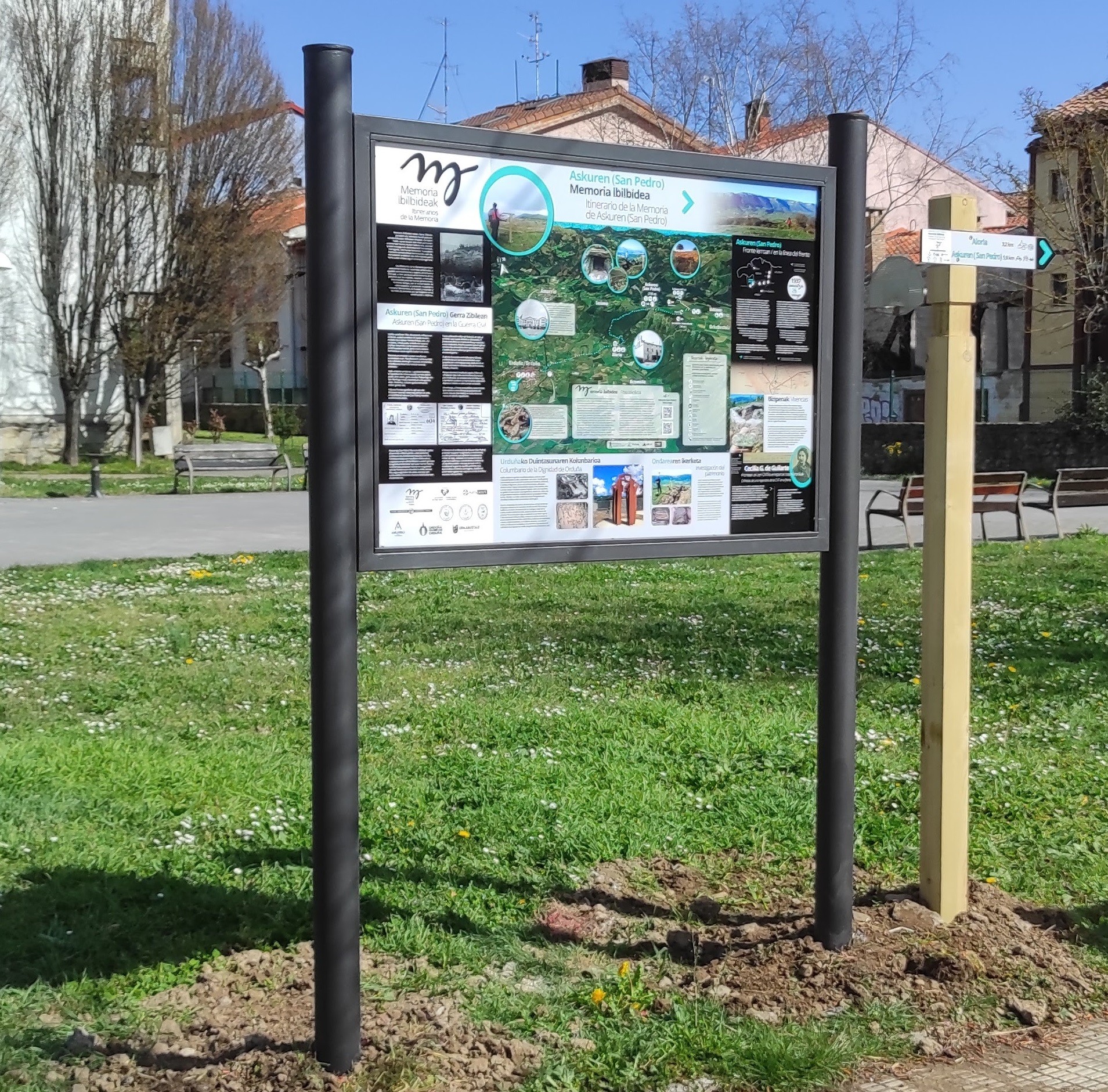 Askuren (San Pedro) mendira igotzeko memoria ibilbidea Urduñatik hasteko aukera dago