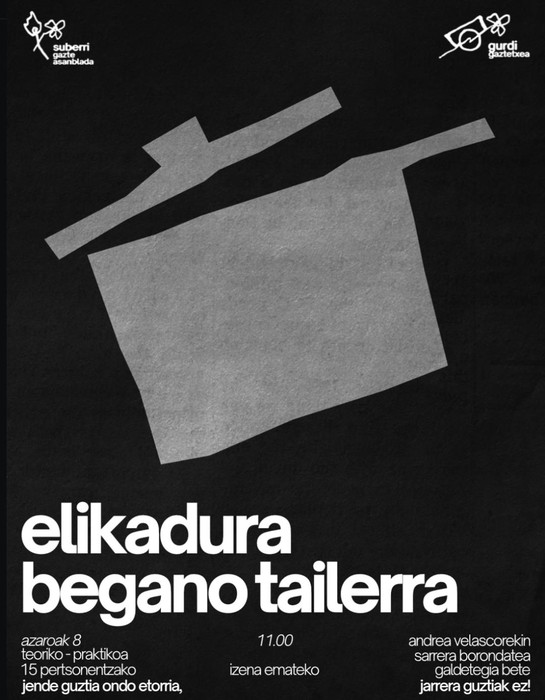 Elikadura begano tailerra