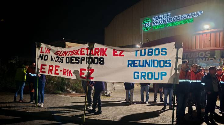 ELAk Trapagarango Tubos Reunidoseko ordezkariak bota ditu sindikatutik
