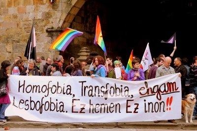 Homofobiaren kontrako Nazioarteko Eguna Laudion.